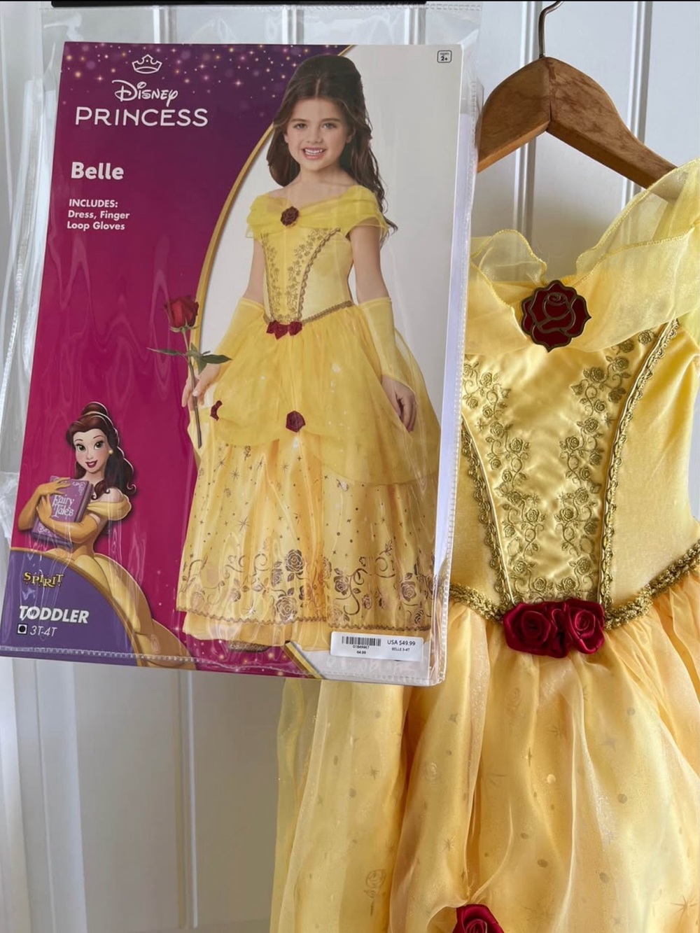 Disney Beauty and the Beast Belle Princess Dress